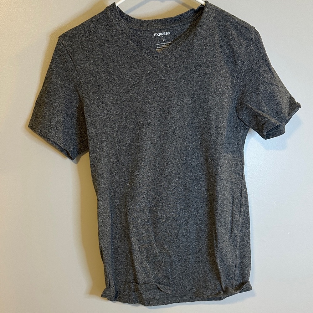 Express Men's Charcoal Short Sleeve Tee 3/$20 or 5/$30 Bundle Deal